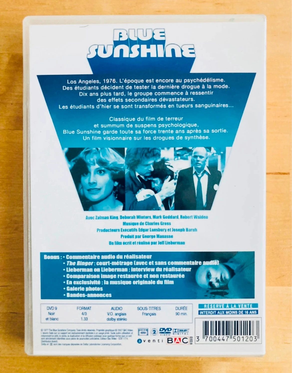 DVD Blue Sunshine. – photo 3